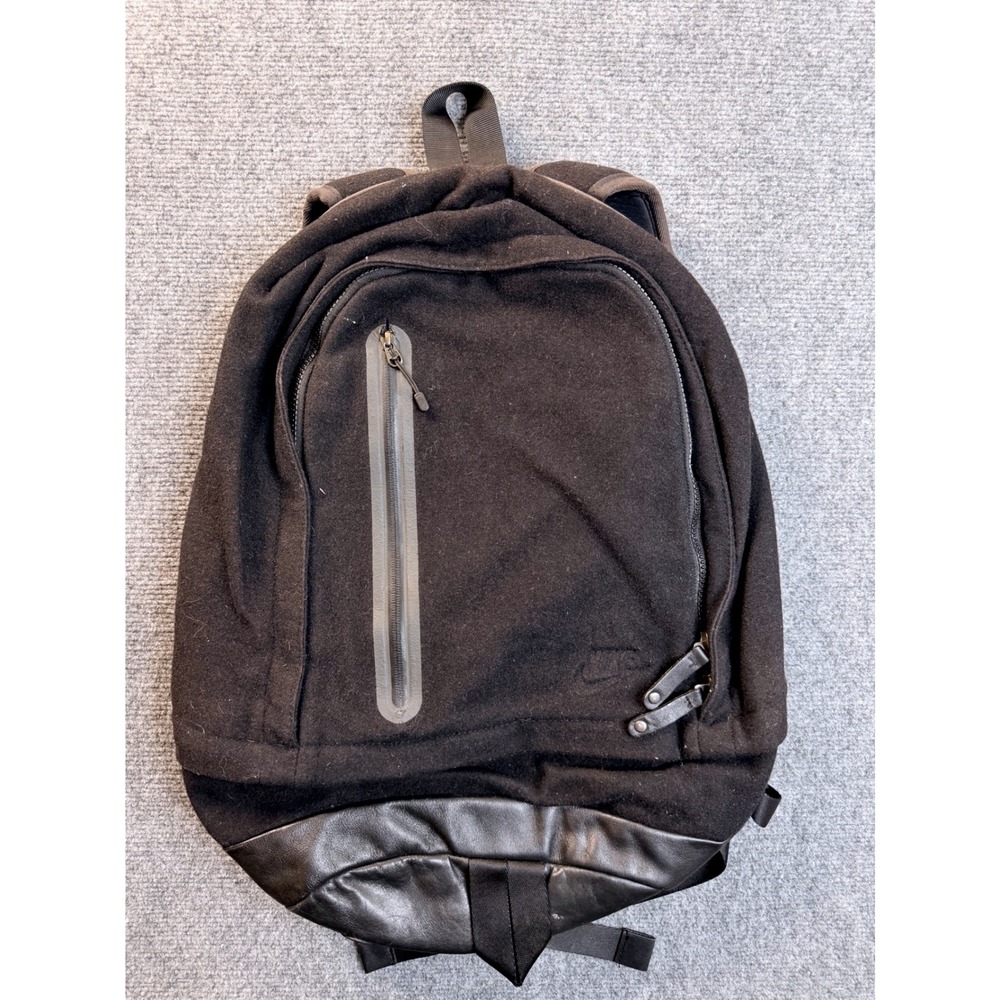Nike x Pendleton Cheyenne 2000 Backpack Black Wool Leather Rucksack Tech Pack